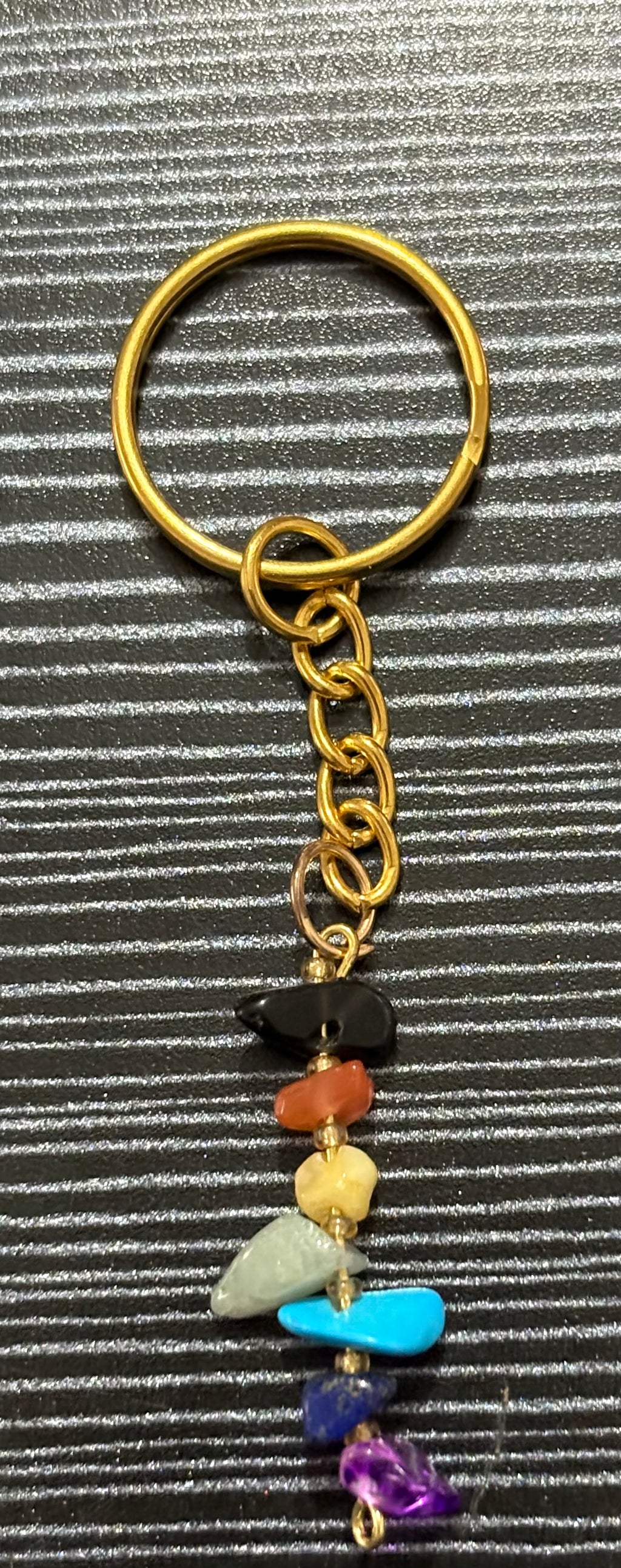 Chakra earrings and keyring