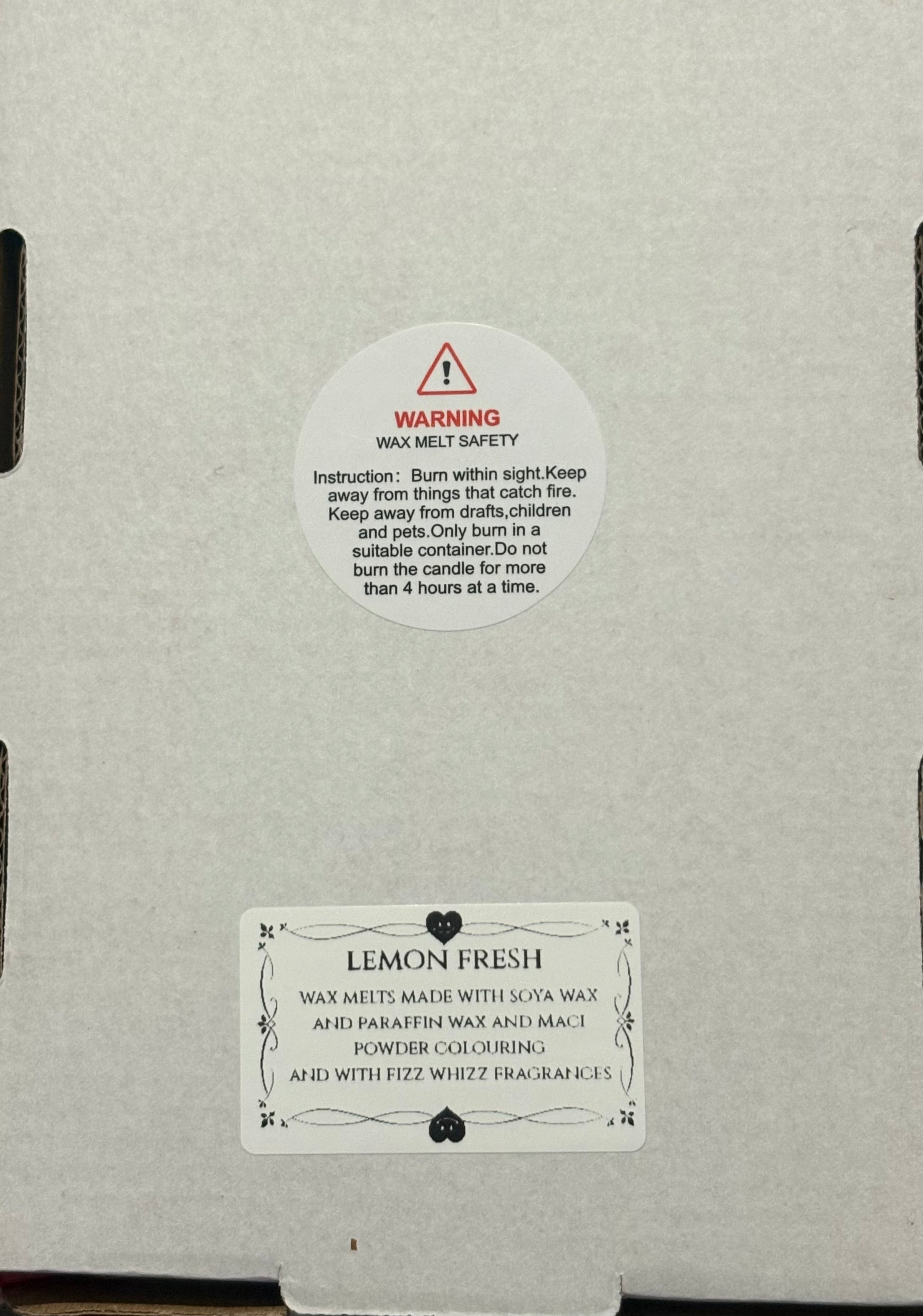 We love flowers collection wax melts box
