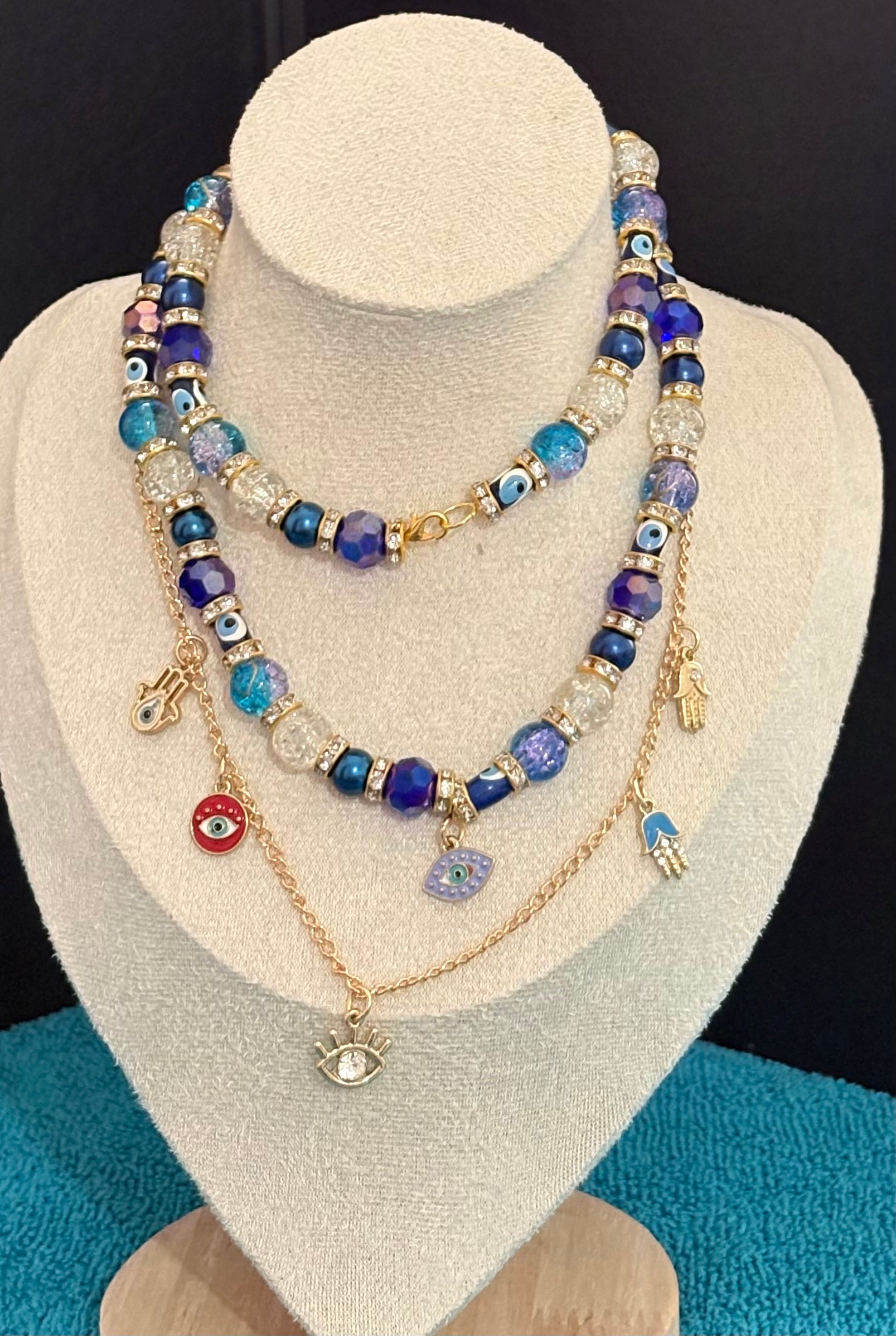 The Evil Eye of Protection part2 jewellery set