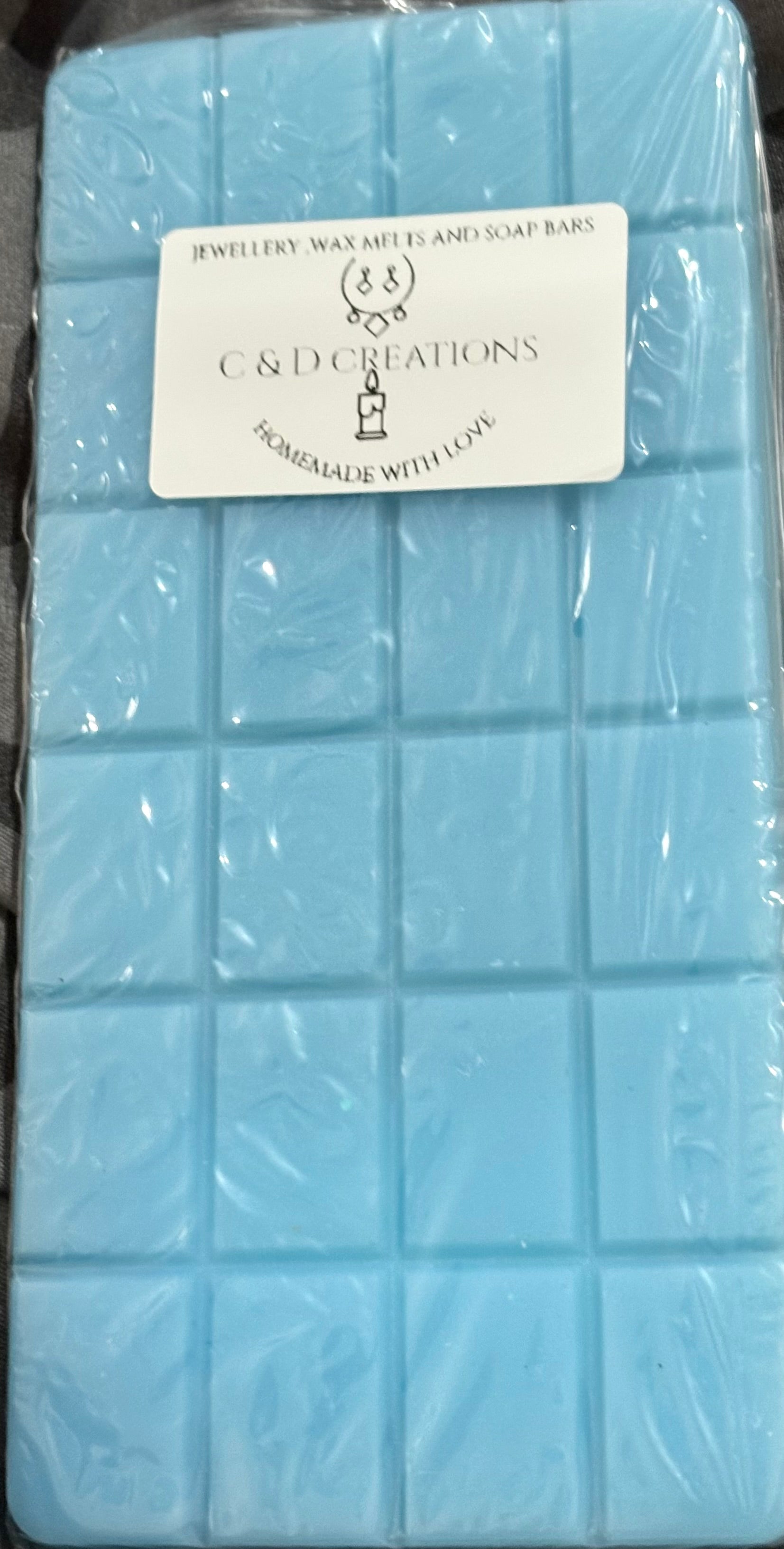 Clean cotton large snap bar wax melts