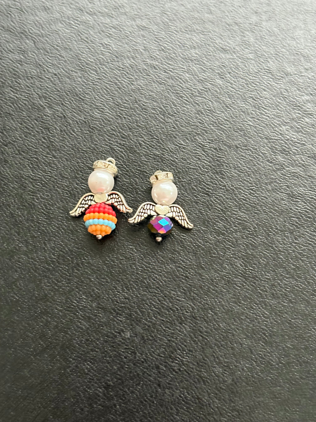 10x extra small guardian angles charms/pendents