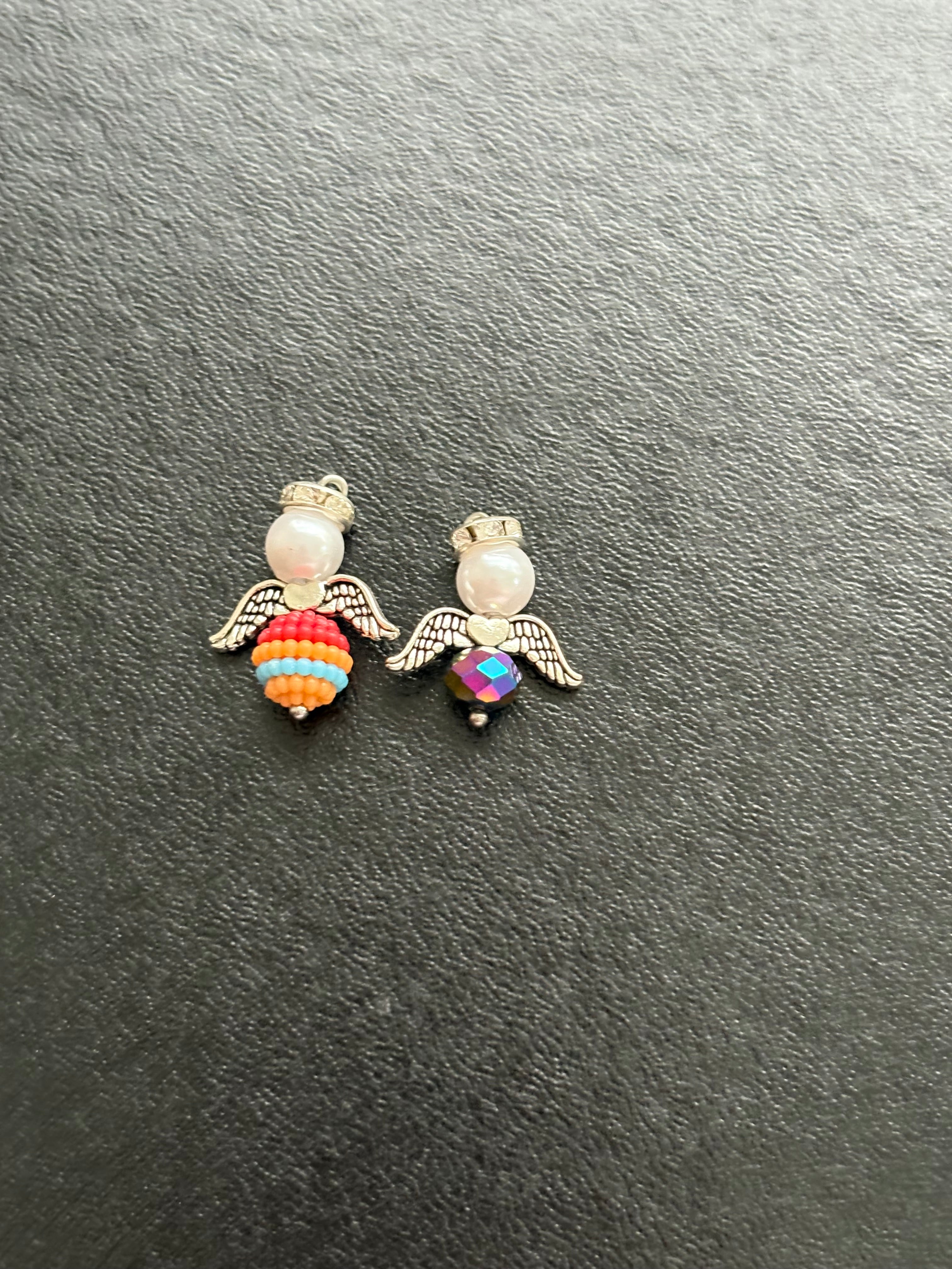 10x extra small guardian angles charms/pendents