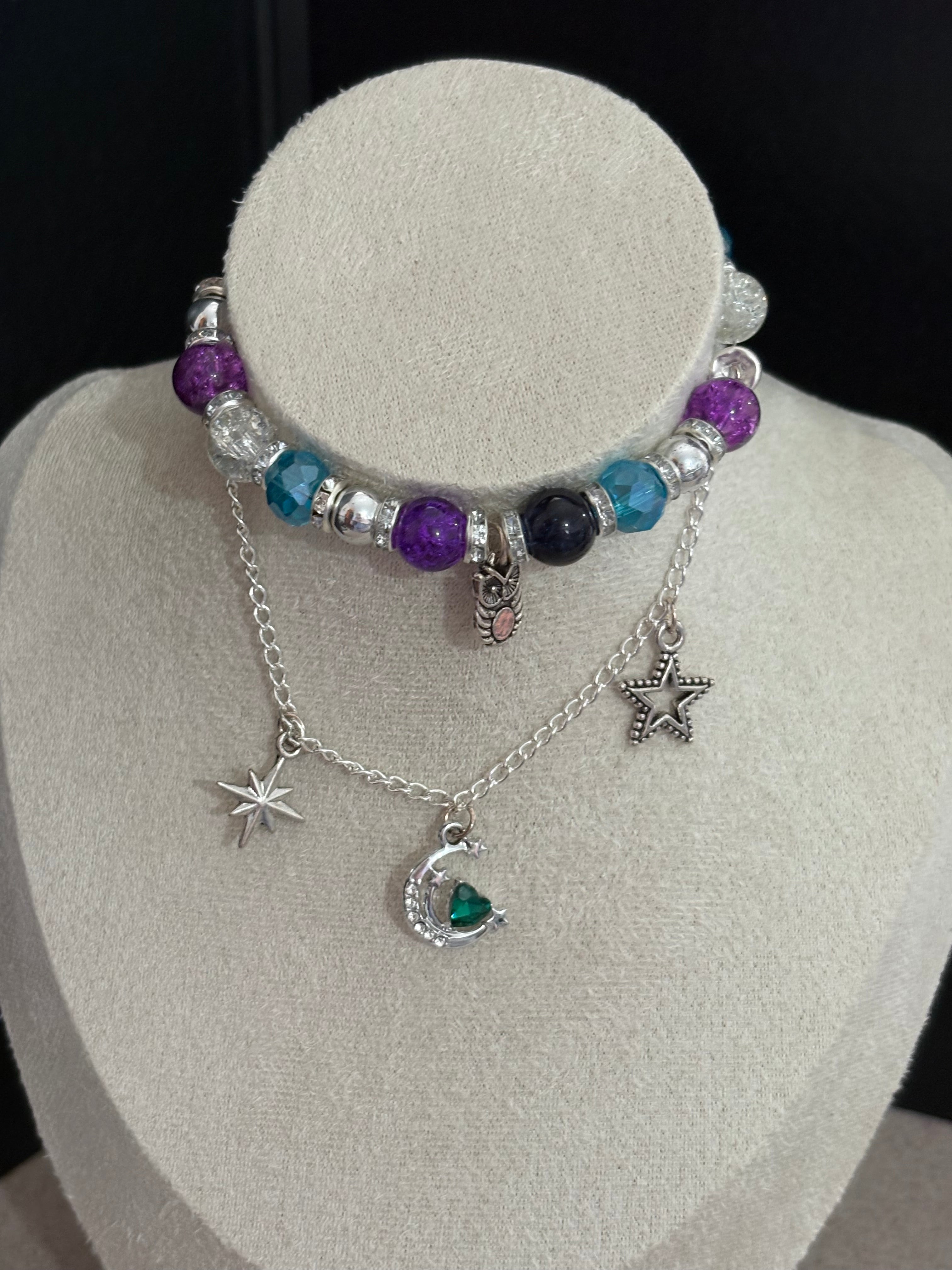 The night owl jewellery set