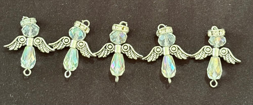 10x small guardian angels pendants/charms
