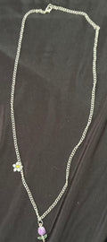 The lilac rose necklace