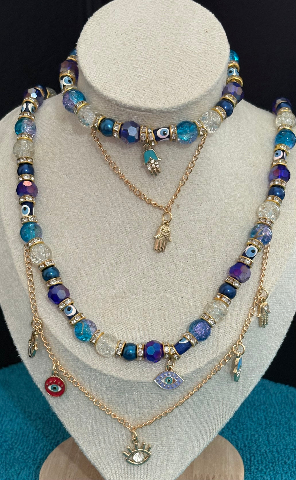 The Evil Eye of Protection part2 jewellery set