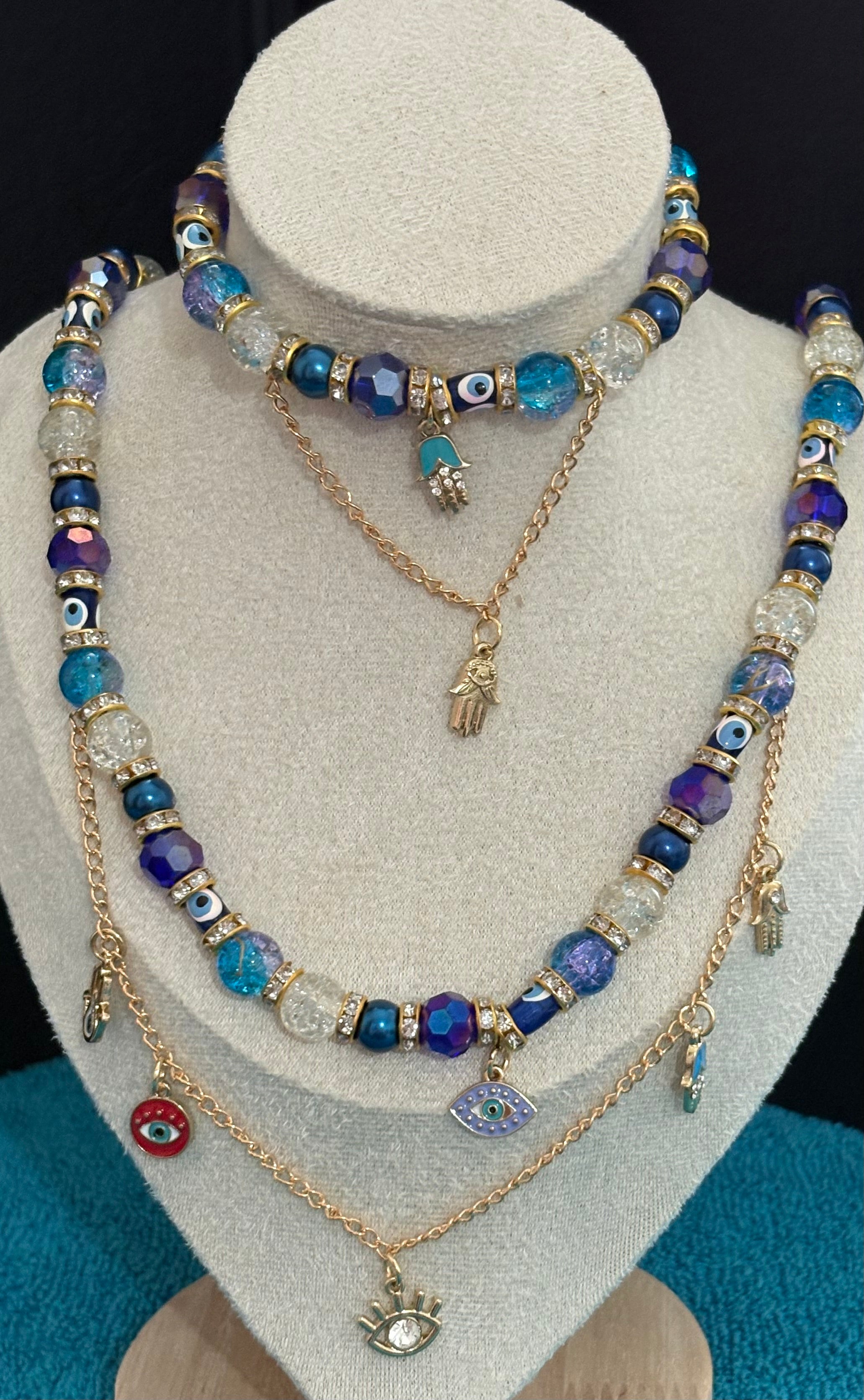 The Evil Eye of Protection part2 jewellery set