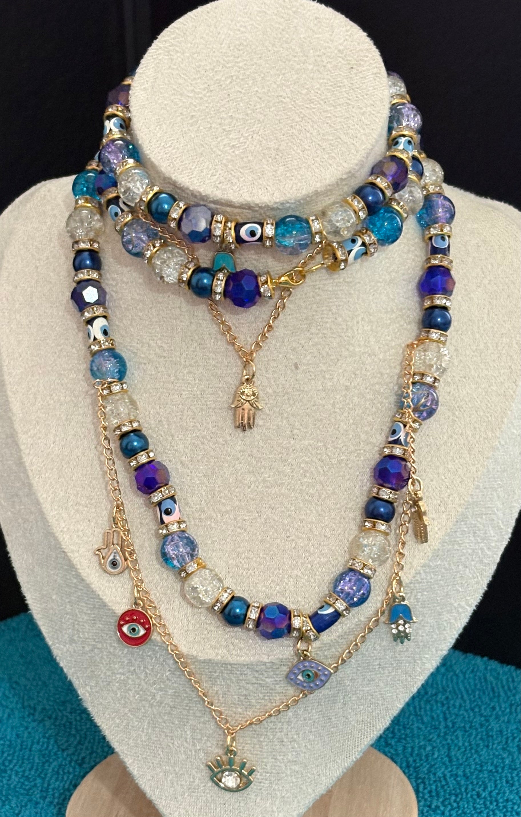 The Evil Eye of Protection part2 jewellery set