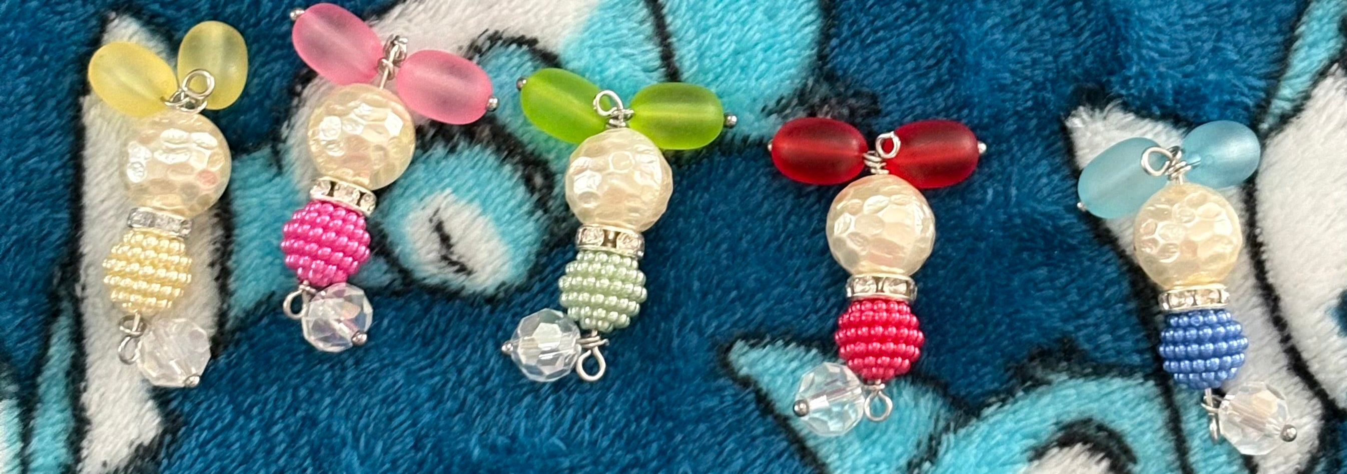 5x Rabbit pendants /charm