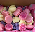Sample box of small wax melts with 3 fragrances