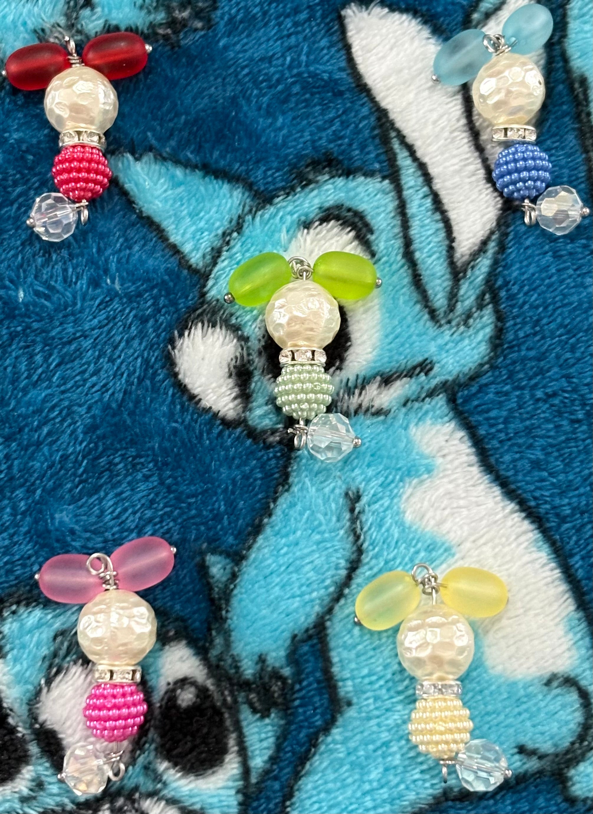5x Rabbit pendants /charm