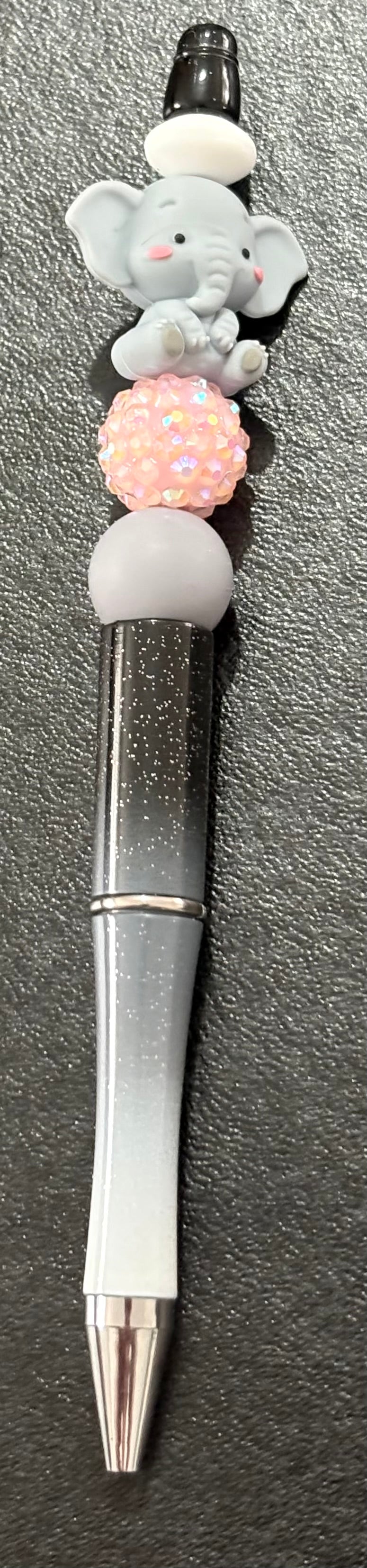 Elephant beaded pen
