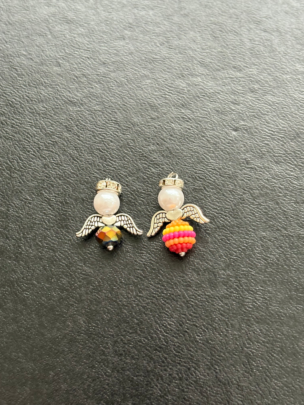 10x extra small guardian angles charms/pendents