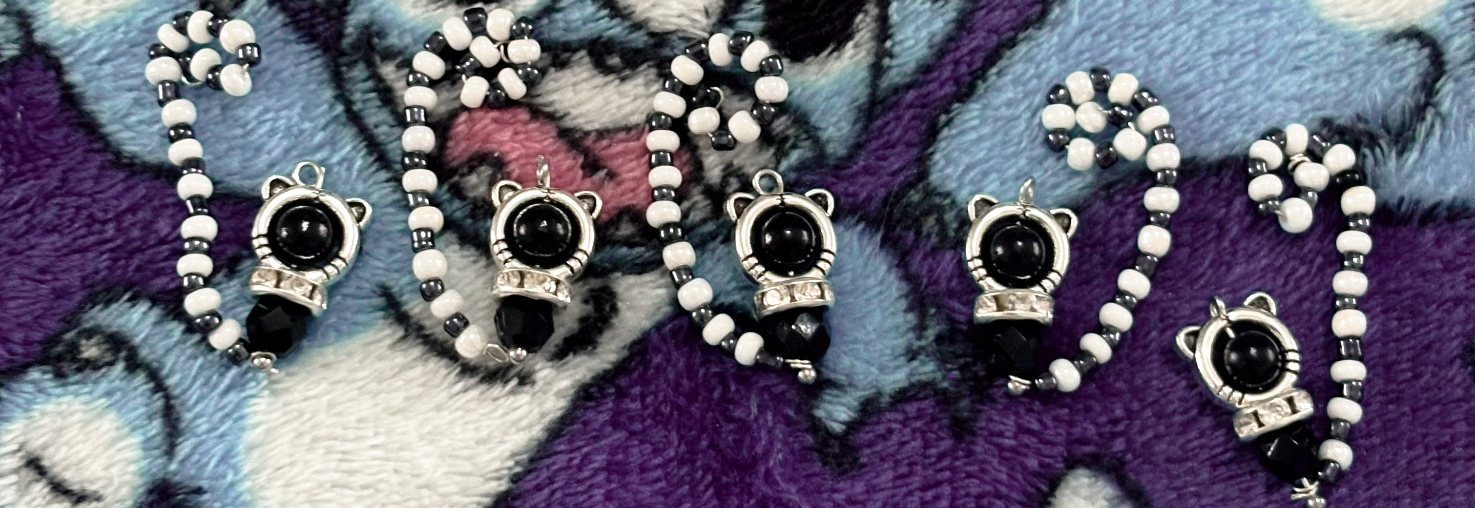 5x Cats pendents/charm