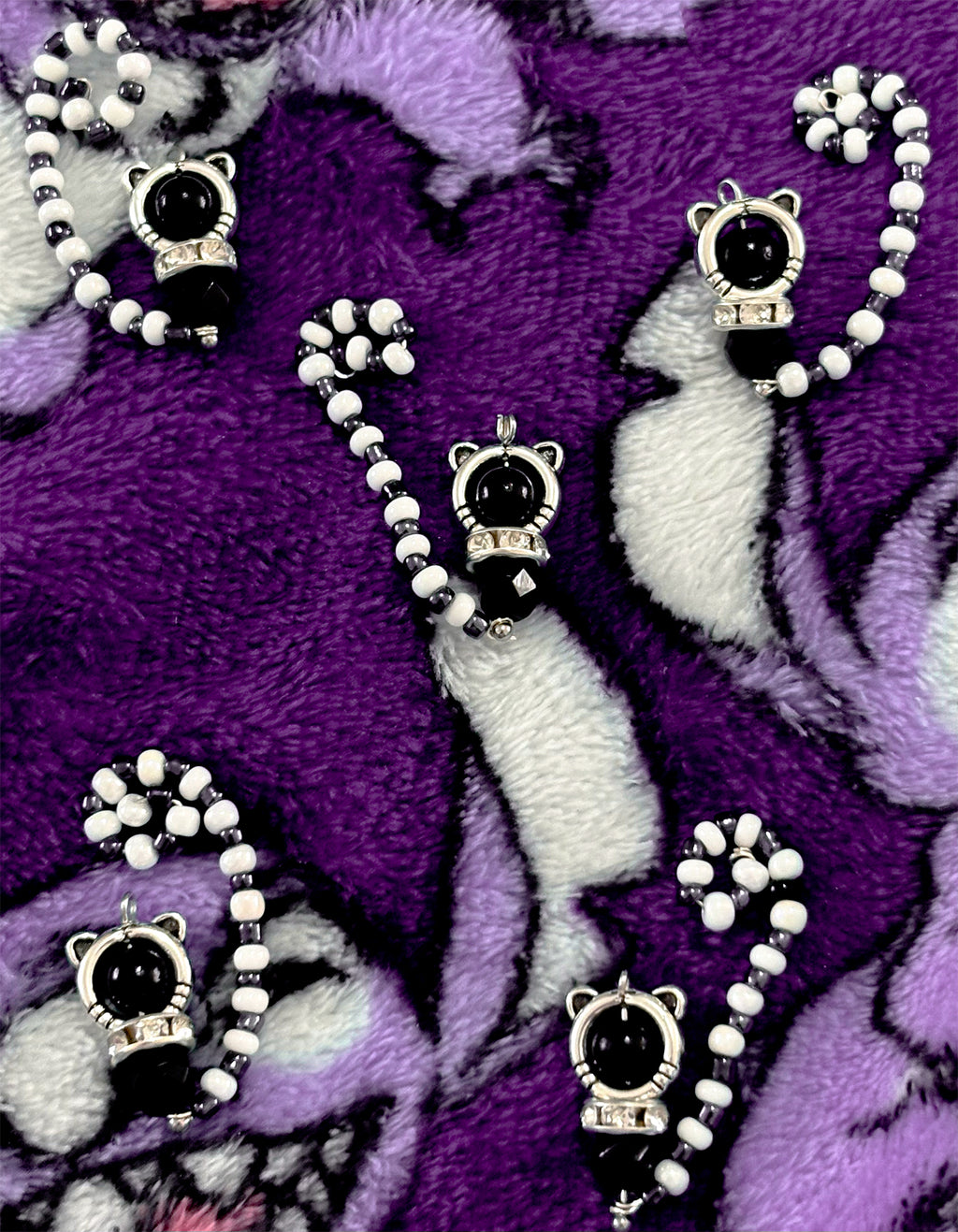 5x Cats pendents/charm