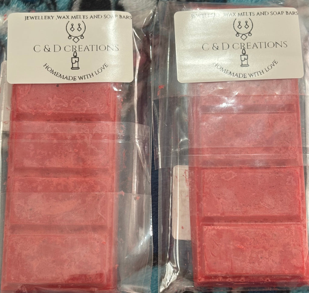 2x snap bars in the fragrance of pixel bush