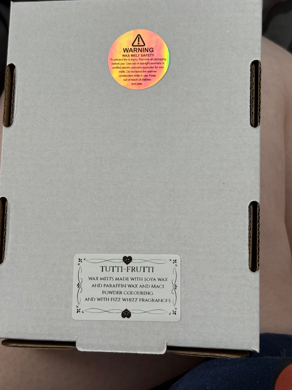 The toy collection in the fragrance of tutti-fritti