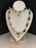 The majestic butterfly jewellery set